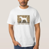 Erdiger Treeing WandererCoonhound T-Shirt (Vorderseite)