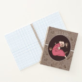 Erdiges Blumenmuster Notizblock (Innenseite)