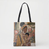 Erdiges Erbe | Protea & Mudcloth Tasche (Vorderseite)
