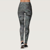 ERDIGES MUSTER durch Slipperywindow Leggings (Rückseite)
