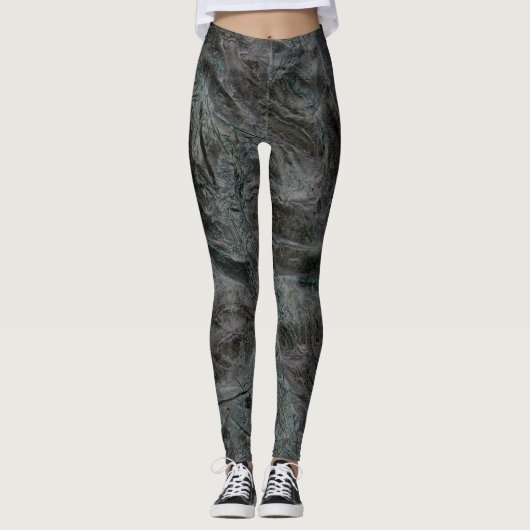 ERDIGES MUSTER durch Slipperywindow Leggings (Vorderseite)
