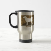 Erdiges Shiba Inu Reisebecher (Links)