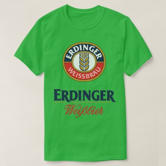 Erdinger weissbier Merch T-Shirt (Design vorne)