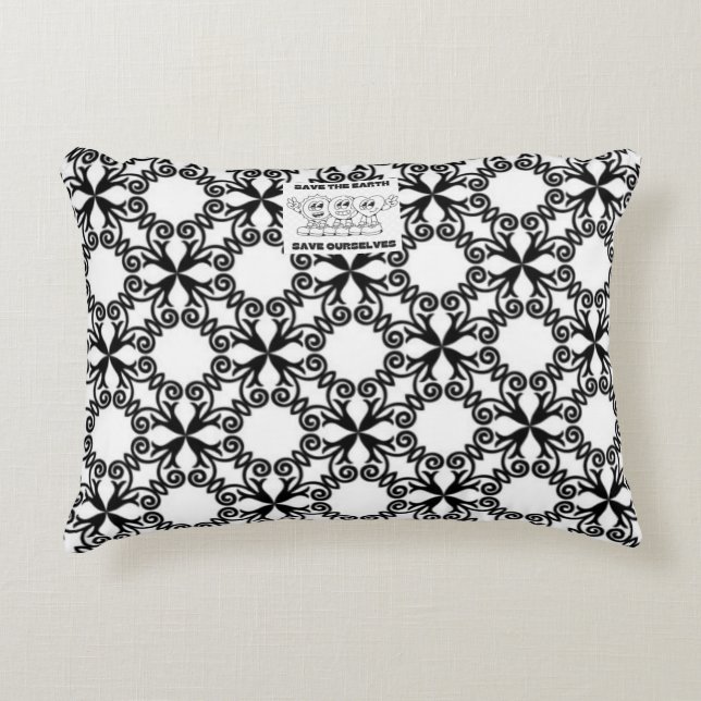 Erdkissen/Poufs gerettet Dekokissen (Vorderseite)