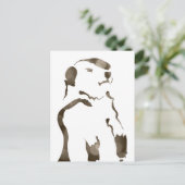 Erdknecht Postkarte (Stehend Vorderseite)