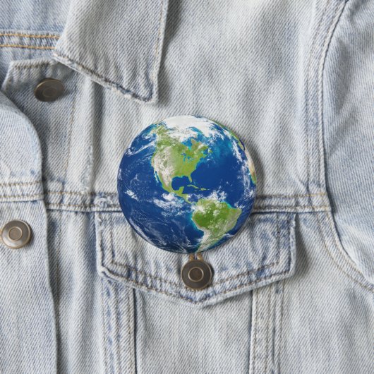 Erdknopf Button (Beispiel)