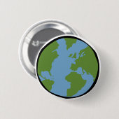 Erdknopf Button (Vorne & Hinten)