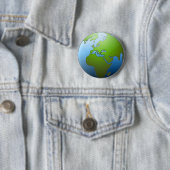 Erdkugel-Knopf Button (Beispiel)