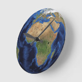 Erdkugel Runde Wanduhr (Winkel)