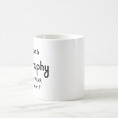 Erdkunde unterrichten kaffeetasse (Mittel)