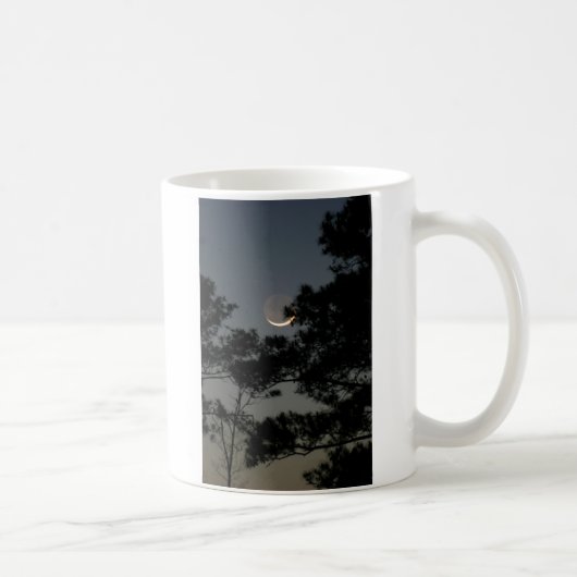 Erdlicht-Mond Kaffeetasse (Rechts)