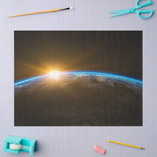 Erdlichtraum 14 Dekoupage Tissue Seidenpapier (Basteln)