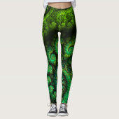 ErdLiebe-Fraktal-Gewohnheits-Leggings Leggings (Vorderseite)