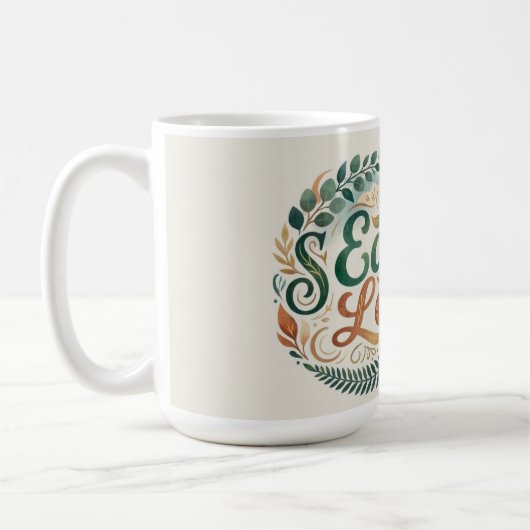 Erdliebhaber,T-Shirt Kaffeetasse (Links)