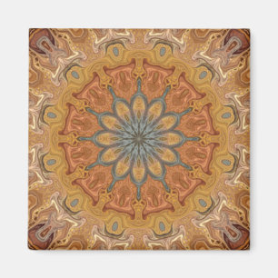 ErdLotus-Mandala Magnet