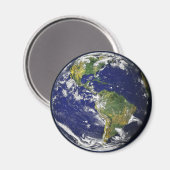 Erdmagnet Magnet (Vorderseite/Rückseite)