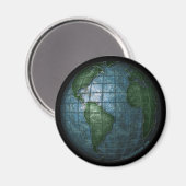 Erdmagnet Magnet (Vorderseite/Rückseite)