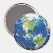 Erdmagnet Magnet (Vorderseite/Rückseite)