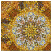 Erdmandalenmuster Stoff (Nahaufnahme)