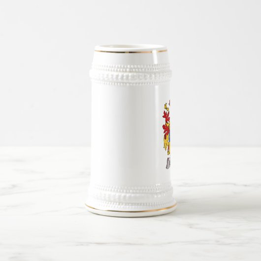 Erdmann Familienwappen Bierglas (Mittel)