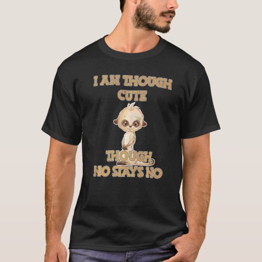Erdmännchen-Baby T-Shirt (Vorderseite)