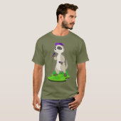 Erdmännchen Dart Dart T-Shirt (Vorne ganz)