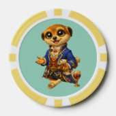Erdmännchen-Diplomat Pokerchips (Vorderseite)
