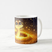 Erdmännchen, ein kleines Säugetier, das in Wüsten Kaffeetasse (VorderseiteRechts)