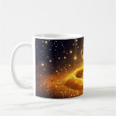 Erdmännchen, ein kleines Säugetier, das in Wüsten Kaffeetasse (Links)
