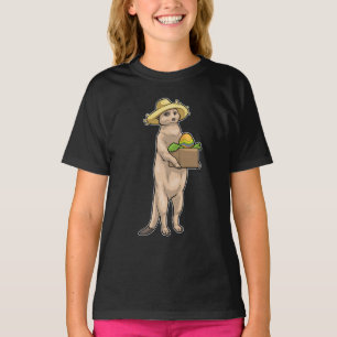 Erdmännchen Ostern Osterei Bauer T-Shirt