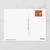 Erdmännchen Postkarte (Rückseite)