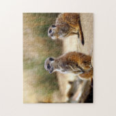 Erdmännchen. Puzzle (Vertikal)