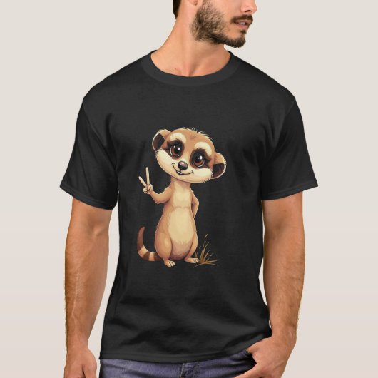 Erdmännchen T-Shirt (Vorderseite)