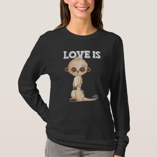 Erdmännchen T-Shirt (Vorderseite)