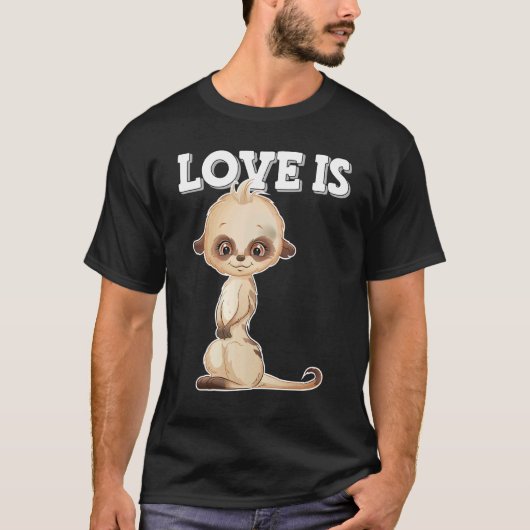 Erdmännchen T-Shirt (Vorderseite)