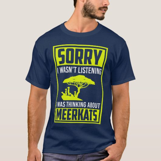 Erdmännchen Tier Süßer Junge T-Shirt (Vorderseite)