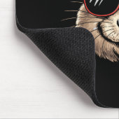 Erdmännchen-Tierkostüm-Singles Der Groundhog Da Mousepad (Ecke)