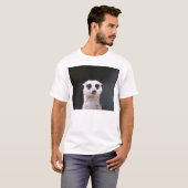 Erdmännchen-Wachposten - T-Shirt (Vorne ganz)