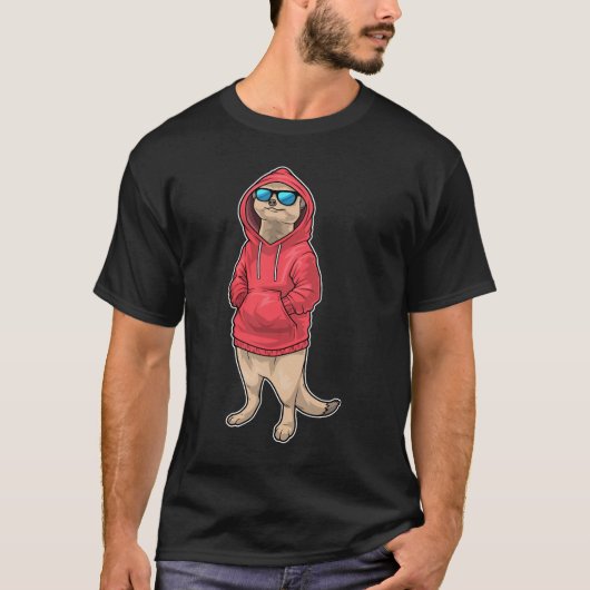 Erdmännchen-Winter-Sonnenbrille T-Shirt (Vorderseite)