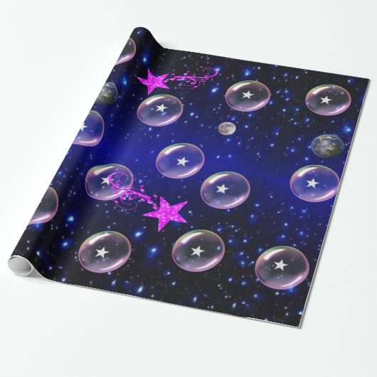 Erdmond-Geschenkpapier Geschenkpapier (Ungerollt)