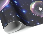 Erdmond-Geschenkpapier Geschenkpapier (Rolleneckpunkt)