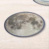 Erdmond Runder Pappuntersetzer (Angewinkelt)