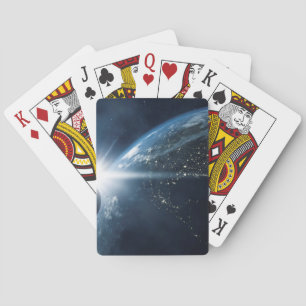 Erdmond und Sonne Spielkarten