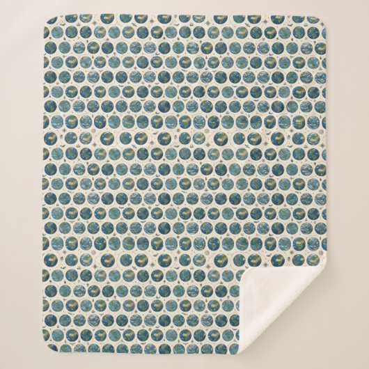 Erdmuster Sherpadecke (Vorderseite)