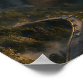 Erdmutter im Tal des Lichts Poster (Ecke)