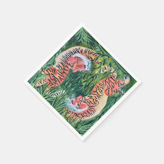 Erdnacken Serviette (Ecke)