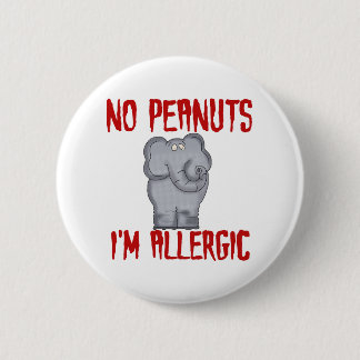 Erdnuss-Allergie Button