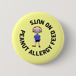Erdnuss-Allergie füttern keine Nüsse Button