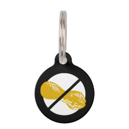 Erdnuss-Allergie-Kinderpersonalisierter Notkontakt Tiermarke