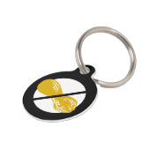 Erdnuss-Allergie-Kinderpersonalisierter Notkontakt Tiermarke (Seite)